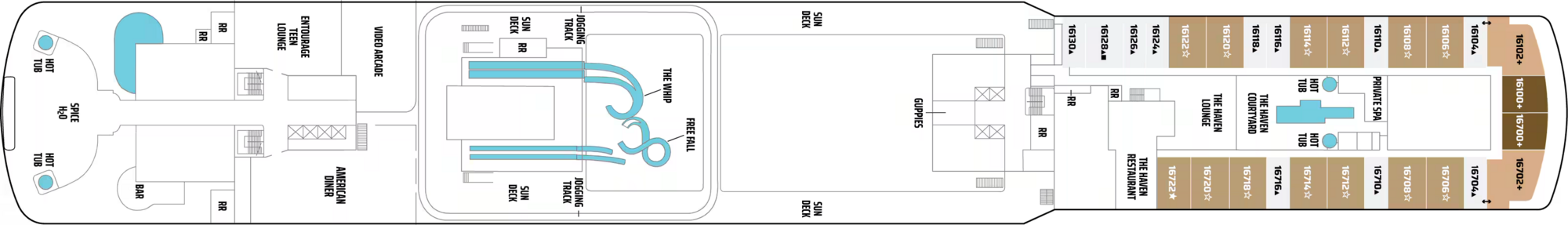 Deck 16 plan